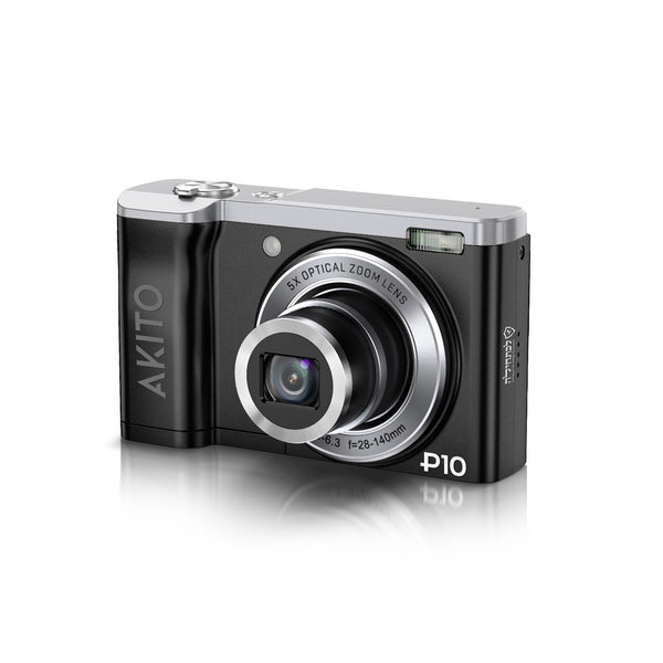 Akito Plus10 Kosher Digital Camera with 5x Optical Zoom and 5K