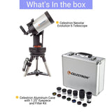 Celestron NexStar Evolution 6-Inch SCT GoTo Telescope with Aluminum Case and 1.25-Inch Eyepieces