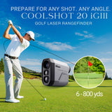 Nikon COOLSHOT 20i GIII Golf Range Finder with Harness, Cleaning Pen, and Accessories