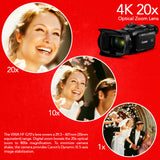 Canon Vixia HF G70 UHD 4K Camcorder (Black) Dlx Outfit