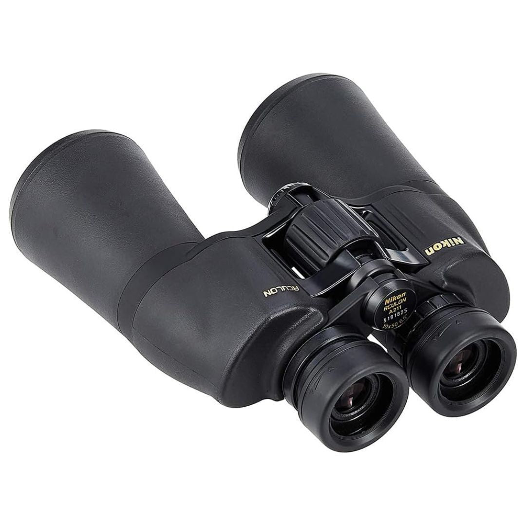 Nikon 8248B A211 ACULON 10x50 Binocular with Eco-Glass Lenses and Central Focus Knob (Refurbished)