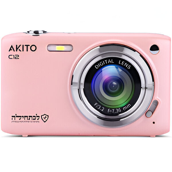 AKITO PLUS C12 Digital Camera, Pink
