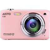 AKITO PLUS C12 Digital Camera, Pink