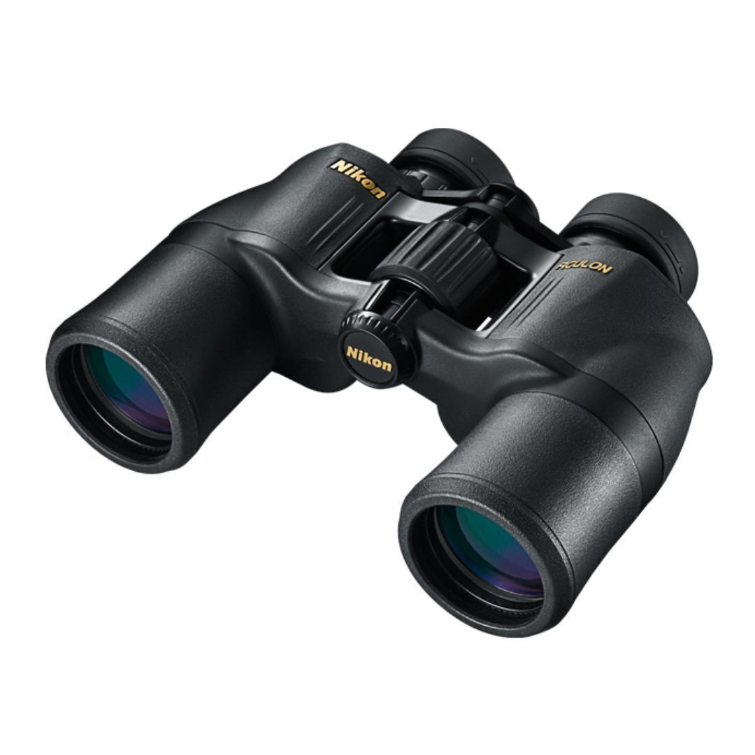 Nikon 8245B A211 ACULON 8x42 Binocular with Eco-Glass Lenses and Central Focus Knob (Refurbished)