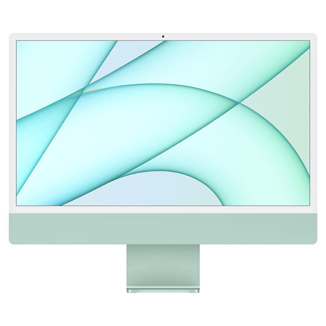 Apple iMac 24-Inch, Apple M1 Chip with 8-Core CPU, 8GB RAM, 512GB SSD Green (Certified Refurbished)
