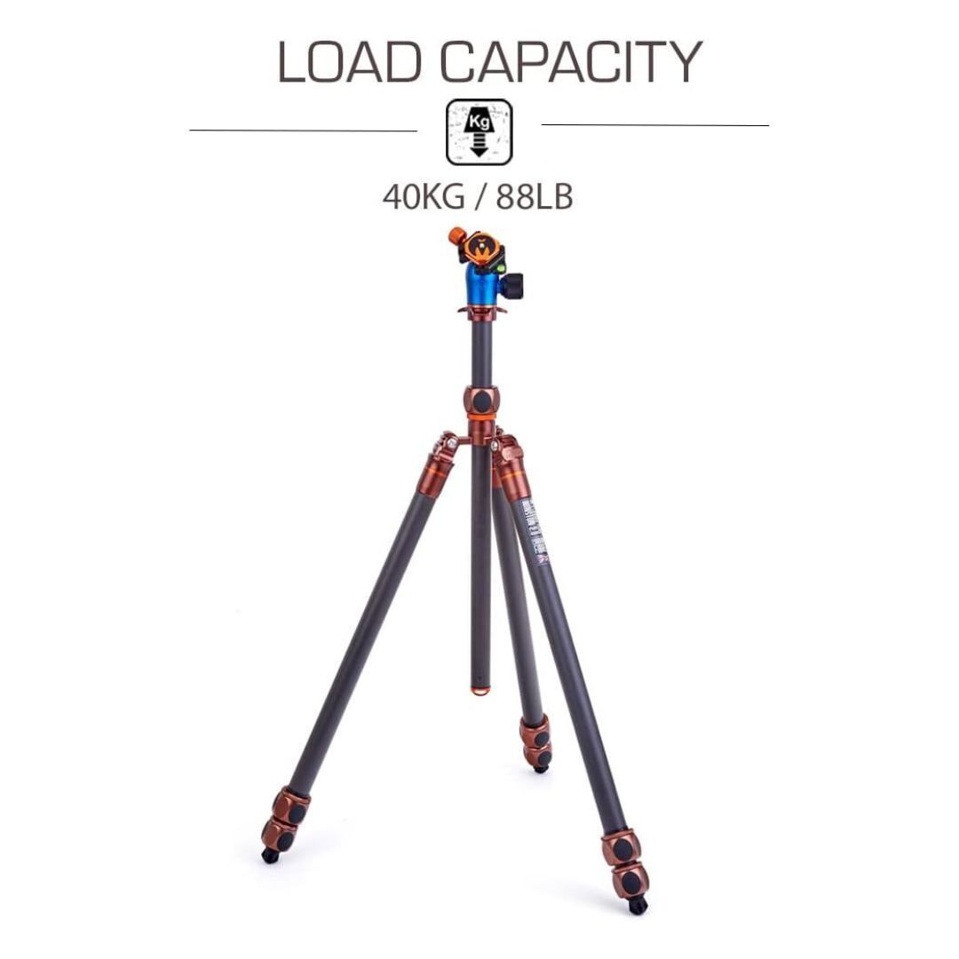 3 Legged Thing Winston 2.0 Kit with AirHed Pro Ball Head (Bronze and Blue)