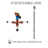 3 Legged Thing Winston 2.0 Kit with AirHed Pro Ball Head (Bronze and Blue)