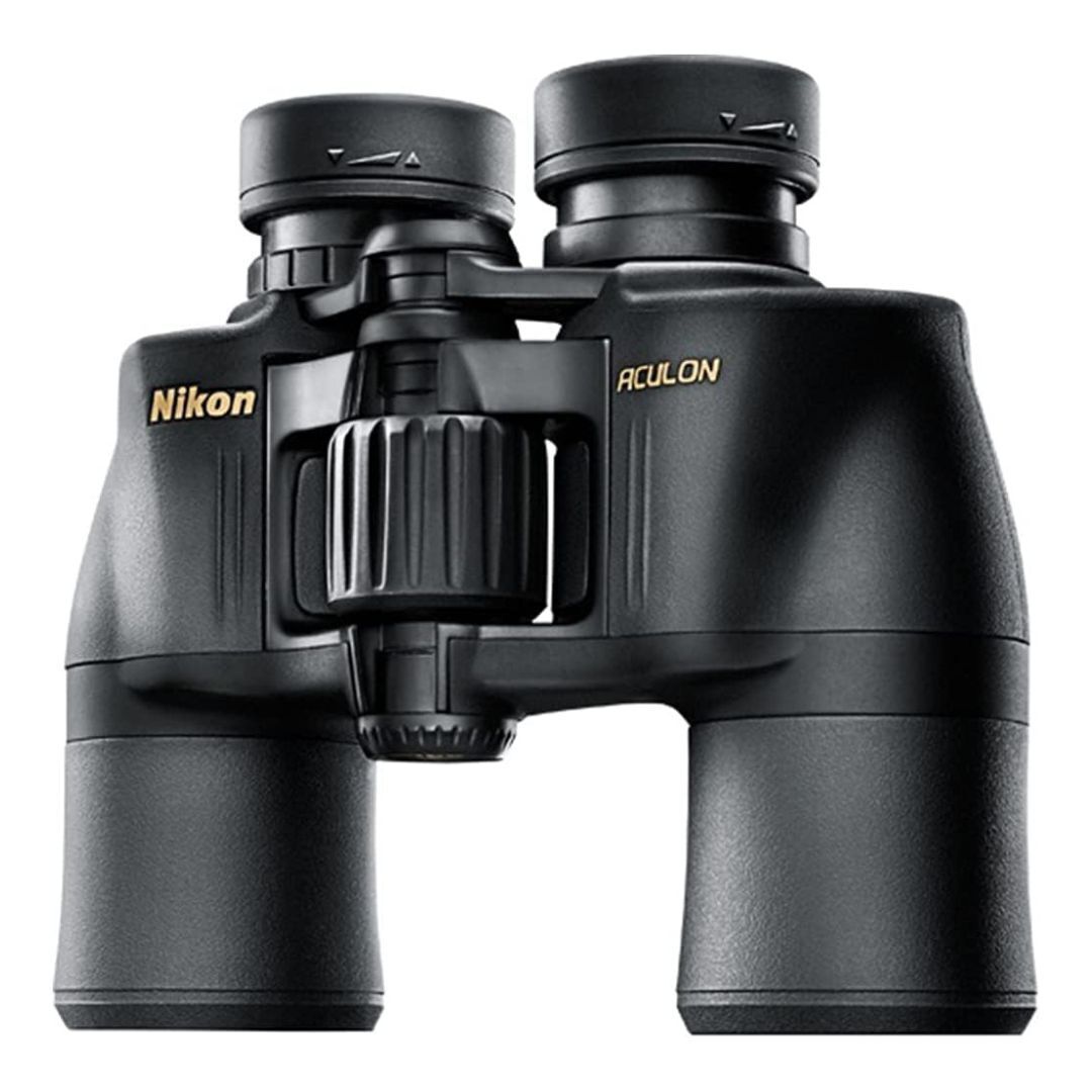 Nikon 8246B A211 ACULON 10x42 Binocular with Eco-Glass Lenses and Central Focus Knob (Refurbished)