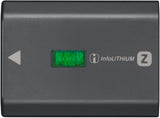 Sony Z-Series NP-FZ100 7.2 V Rechargeable Battery for a9 and a7rIII with Charger