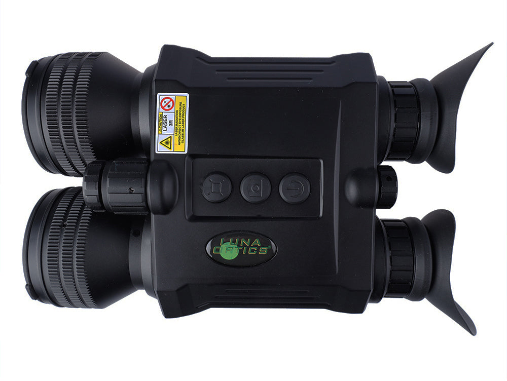 Luna Optics LN-G3-B50 6-36x50 GEN-3 Digital Technology Day/Night Vision Binocular with 12MP Camera