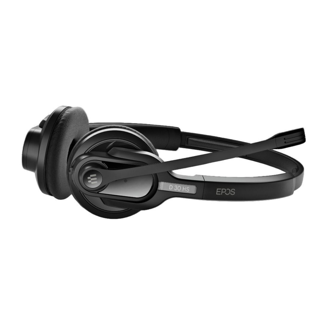 EPOS Impact D 30 USB ML Wireless DECT Dual Ear Headset for a Direct Connection to a PC/Softphone (Black)