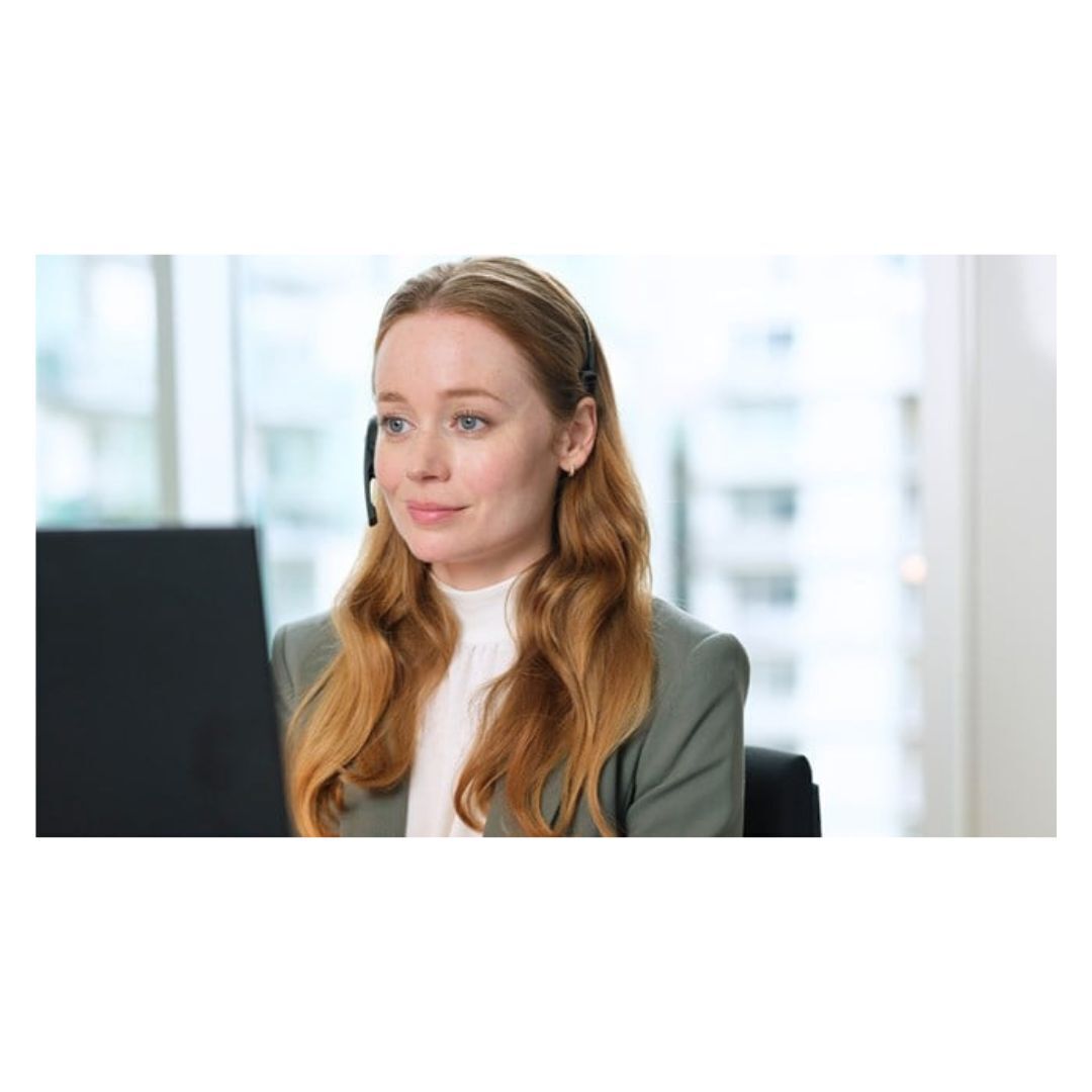 EPOS Impact D 30 USB ML Wireless DECT Dual Ear Headset for a Direct Connection to a PC/Softphone (Black)