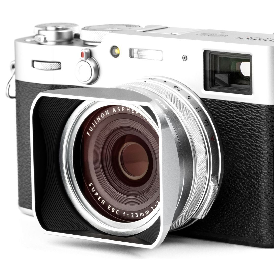 NiSi X100 Series NC UV Filter Kit with 49mm Filter Adapter and Metal Lens Hood (Silver)