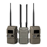Cuddeback CuddeLink Wireless, Low-Glow Black Flash LED Camera with Cuddeback CuddeLink Cell Home