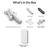 DJI Osmo Mobile 6 Smartphone Gimbal (Platinum Gray) with Wireless Phone Gimbal Accessory