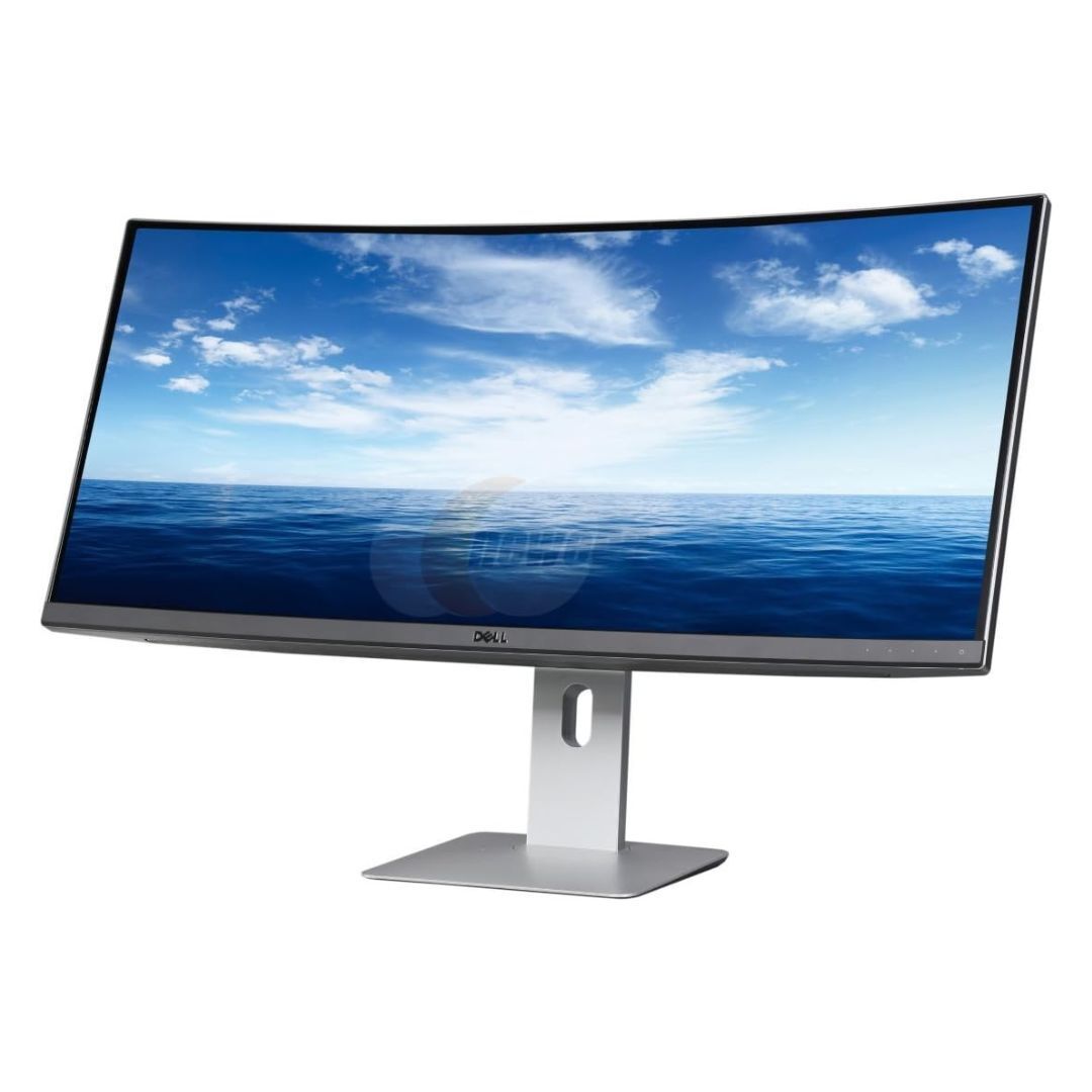 Dell U3415W 34-Inch UltraSharp WQHD (3440 x 1440) Ultrawide Curved Monitor (Refurbished)