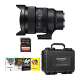 Sigma 15mm F1.4 DG DN Diagonal Fisheye Art, Sony E Mount with Corel Software, 65GB SD and Hardcase