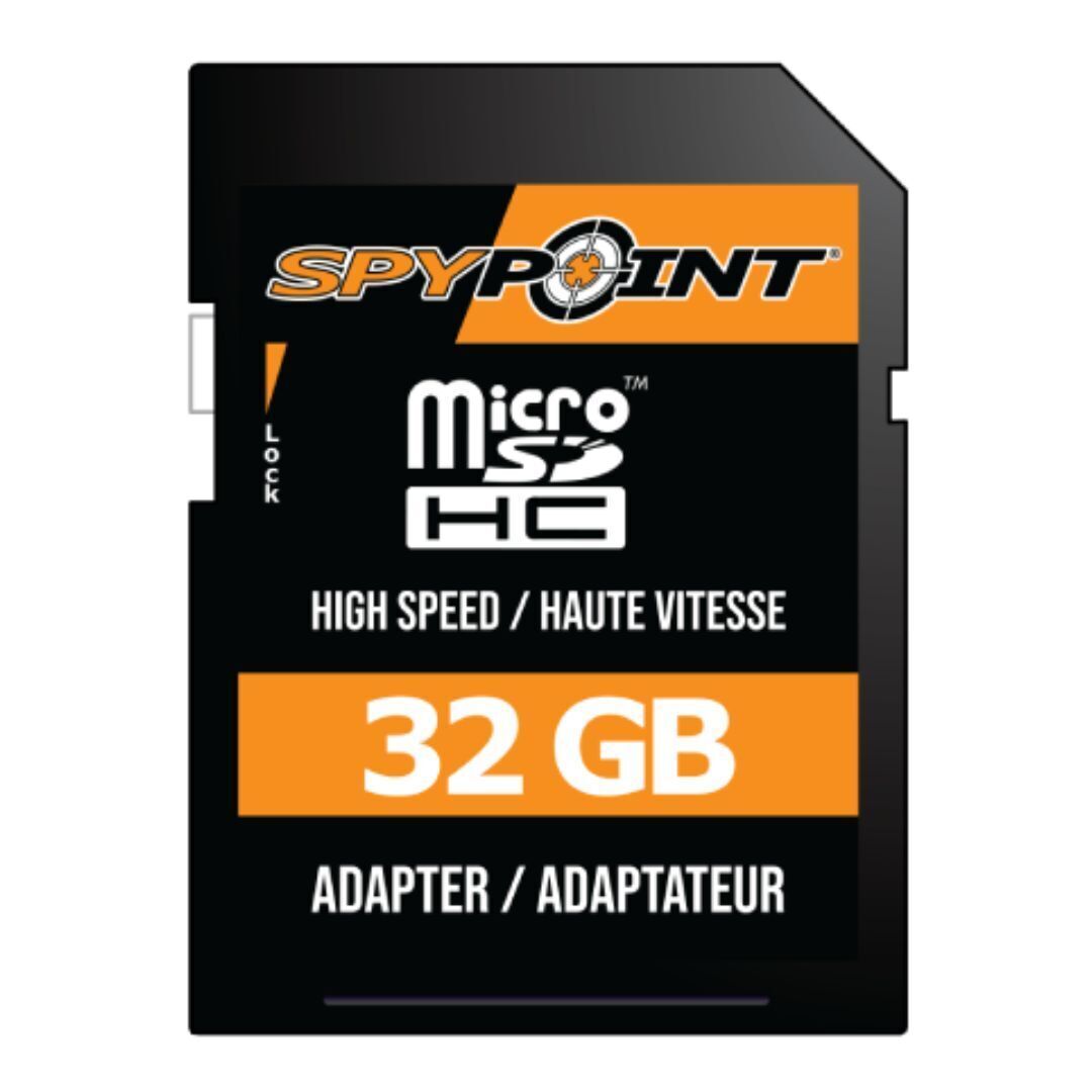 Spypoint MicroSD 32GB Ultra High Speed Class 10 Memory Card