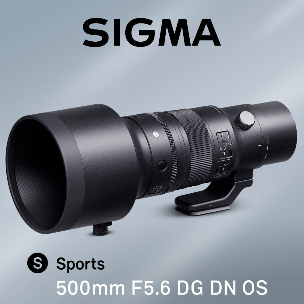 Sigma 500MM f5.6 Dg Dg OS Sports Lens With Corel Software, Sandisk 65GB Memory Card and Hard Case