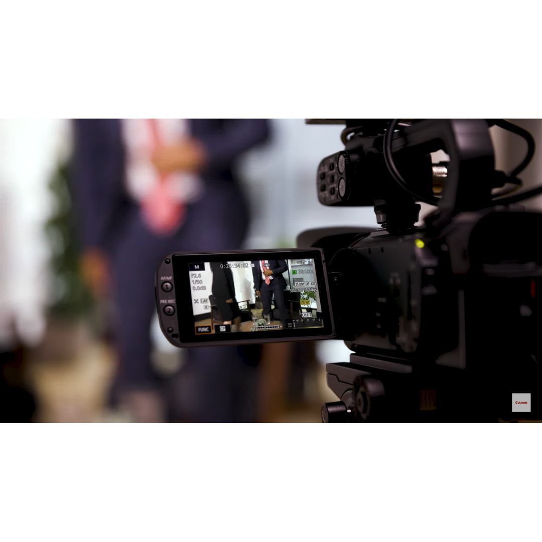 Canon XA60 Professional UHD 4K Camcorder with LCD Touchscreen and 20x Optical Zoom Lens (Black)