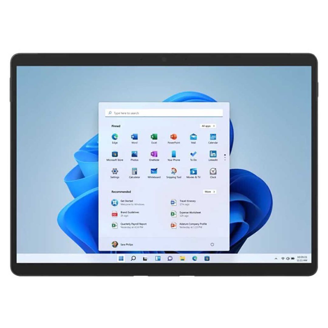 Microsoft Surface Pro-8 Tablet Intel Evo Platform Core i5 8GB RAM 512GB SSD 13- Inch Touchscreen