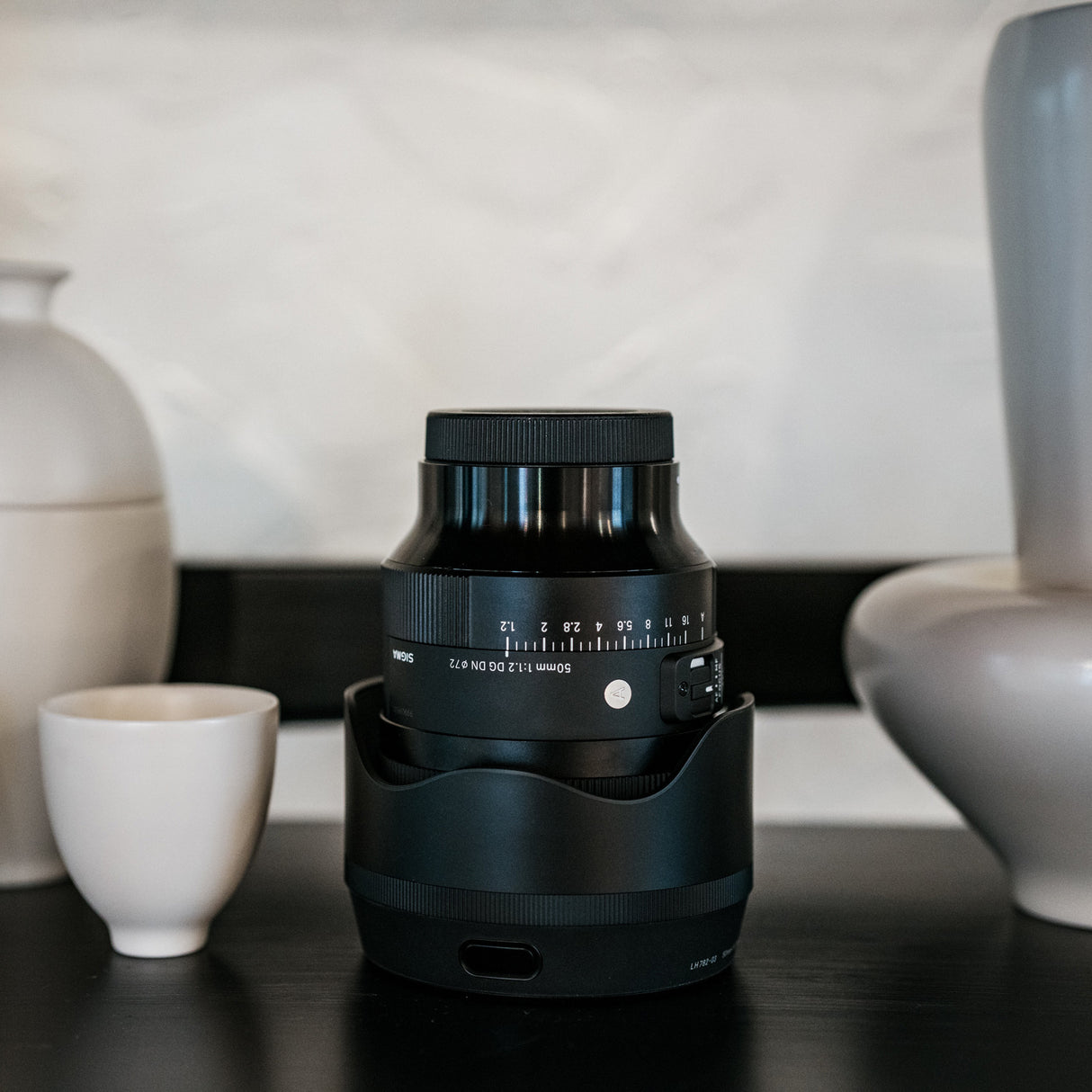 SIGMA Lens Hood LH782-03 for SIGMA 50mm F1.2 DG DN Lens with L-Mount and E-Mount Compatibility