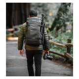 Nanuk N-PVD 35L Backpack with Double-Layered Foam Body for Cameras, Drones, and Accessories (Black)