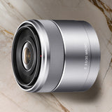 Sony 30mm f/3.5 Macro Lens for Alpha NEX Cameras with Editing Software, 64GB SD Card Bundle