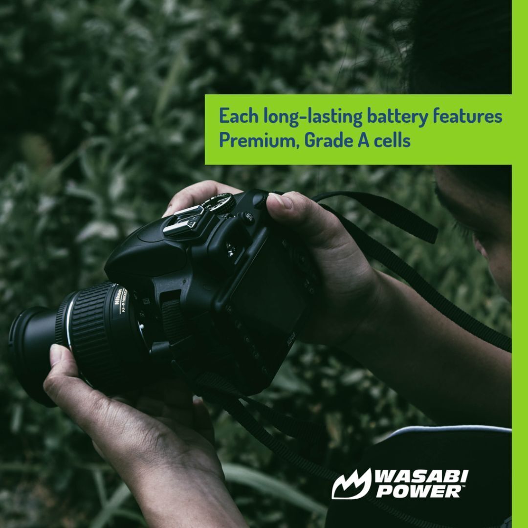 Wasabi Power EN-EL15 Lithium-Ion Replacement Battery with Grade-A Cells