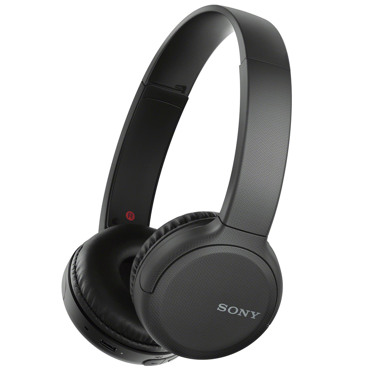 Sony WH-CH520 Stamina Wireless On-Ear Bluetooth Headphones (Black) with Protective Case