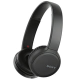 Sony WH-CH520 Stamina Wireless On-Ear Bluetooth Headphones (Black) with Protective Case