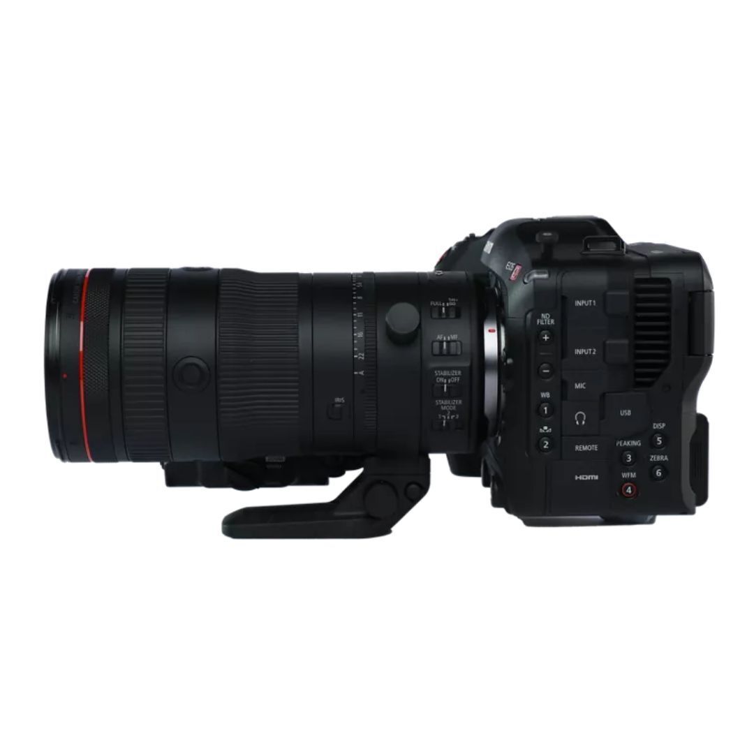 Canon EOS C70 Cinema Camera Kit with RF 24-105mm F2.8 Lens and PZ-E2B Power Zoom Adapter (Black)
