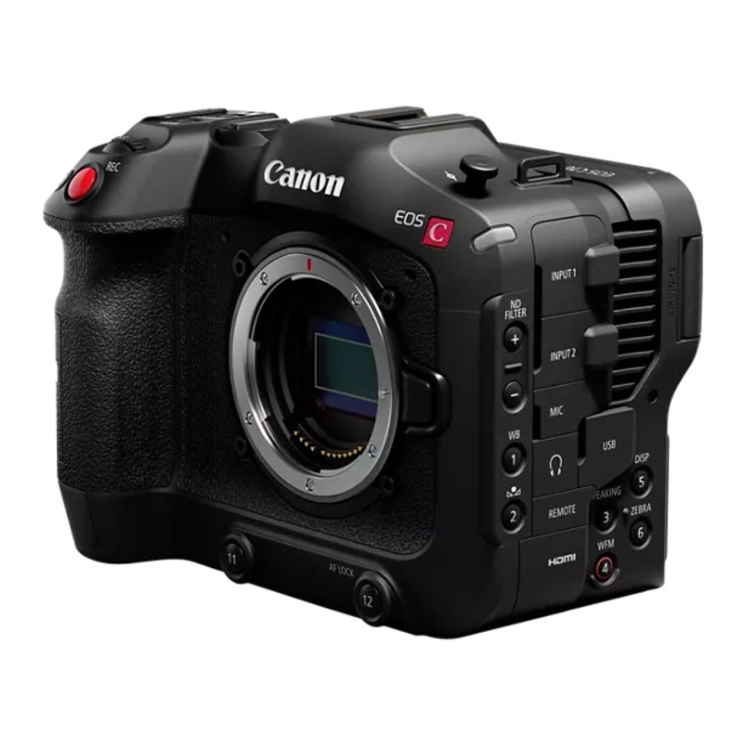 Canon EOS C70 Cinema Camera Kit with RF 24-105mm F2.8 Lens and PZ-E2B Power Zoom Adapter (Black)