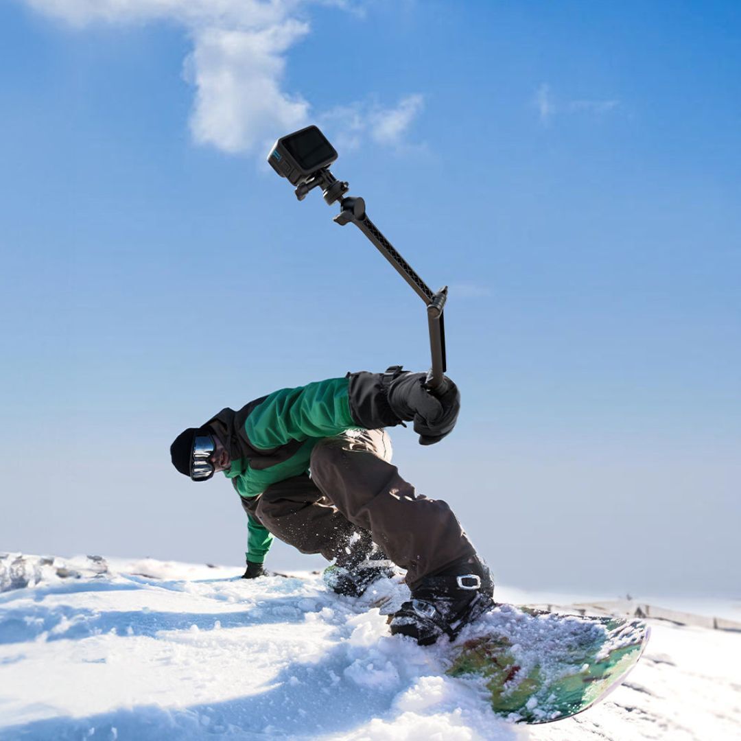 PGYTECH CapLock MantisPod Z with 360-Degree Rotation, Five Filming Modes, and Dual-Lock Design