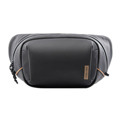 PGYTECH OneGo Solo V2 4L Splash-Resistant Large Opening Sling with Elastic Pen Slot (Obsidian)