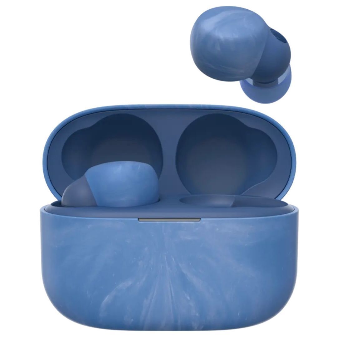 Sony LinkBuds S Truly Wireless Noise Canceling Earbud Headphones (Earth Blue)