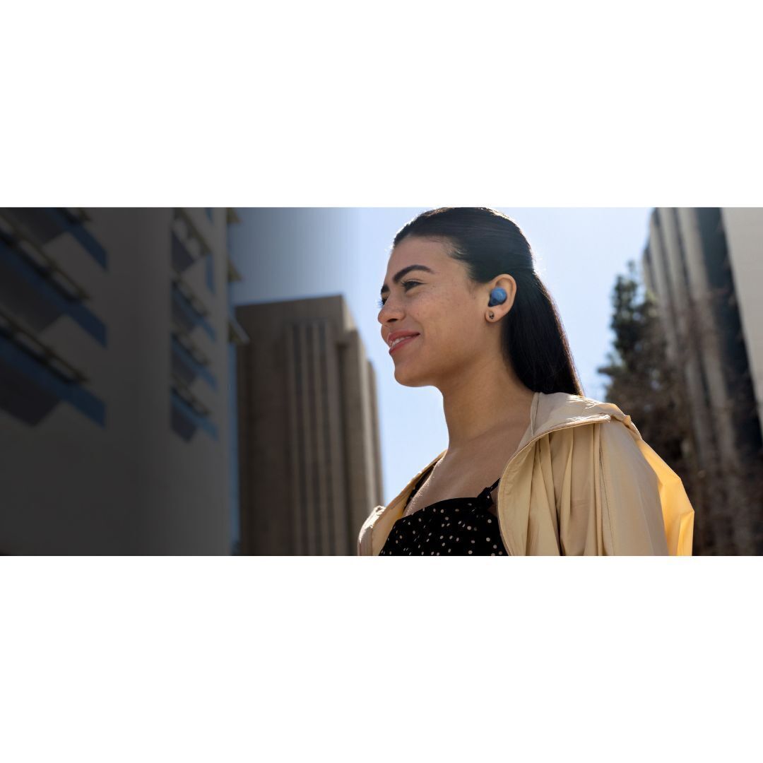 Sony LinkBuds S Truly Wireless Noise Canceling Earbud Headphones (Earth Blue)