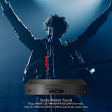 Panasonic DP-UB9000P1K Reference 4K Blu-ray Player with Dolby Vision HD Audio (Black, Refurbished)