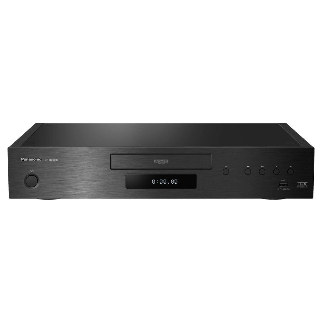 Panasonic DP-UB9000P1K Reference 4K Blu-ray Player with Dolby Vision HD Audio (Black, Refurbished)