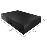 Panasonic DP-UB9000P1K Reference 4K Blu-ray Player with Dolby Vision HD Audio (Black, Refurbished)