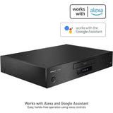 Panasonic DP-UB9000P1K Reference 4K Blu-ray Player with Dolby Vision HD Audio (Black, Refurbished)