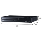 Panasonic DMP-BD90P-K Blu-ray DVD Player with Full HD and Dolby Digital Sound (Black, Refurbished)