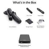 DJI Osmo Mobile 6 Smartphone Gimbal (Slate Gray) with Wireless Phone Gimbal Accessory Bundle