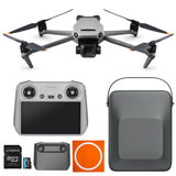 DJI Mavic 3 Classic Camera Drone with DJI RC Remote with 128GB Memory Card and Carry Case Bundle