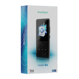 GreenTouch SIX 64GB Kosher MP3 Player with Bluetooth, Touch Buttons, and Built-In Speaker (Black)