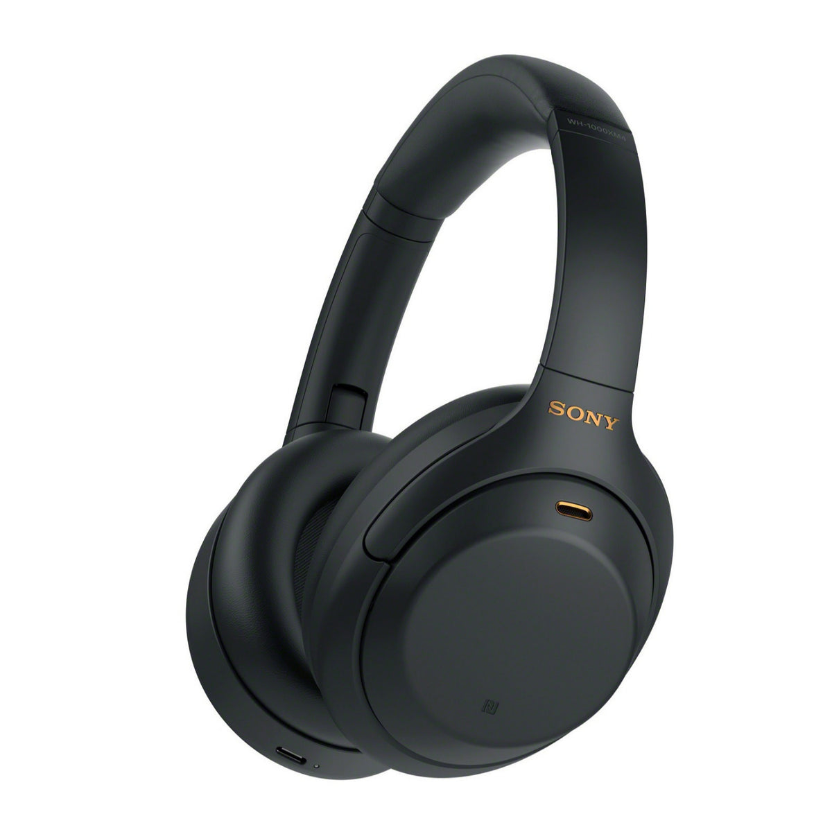 Sony WH-1000XM4 Wireless Noise Canceling Over-Ear Headphones (Black) Bundle