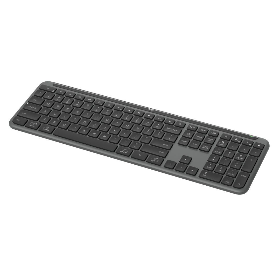 Logitech Signature Slim Keyboard K950 with 3-Device Pairing and Smart Actions (Graphite)