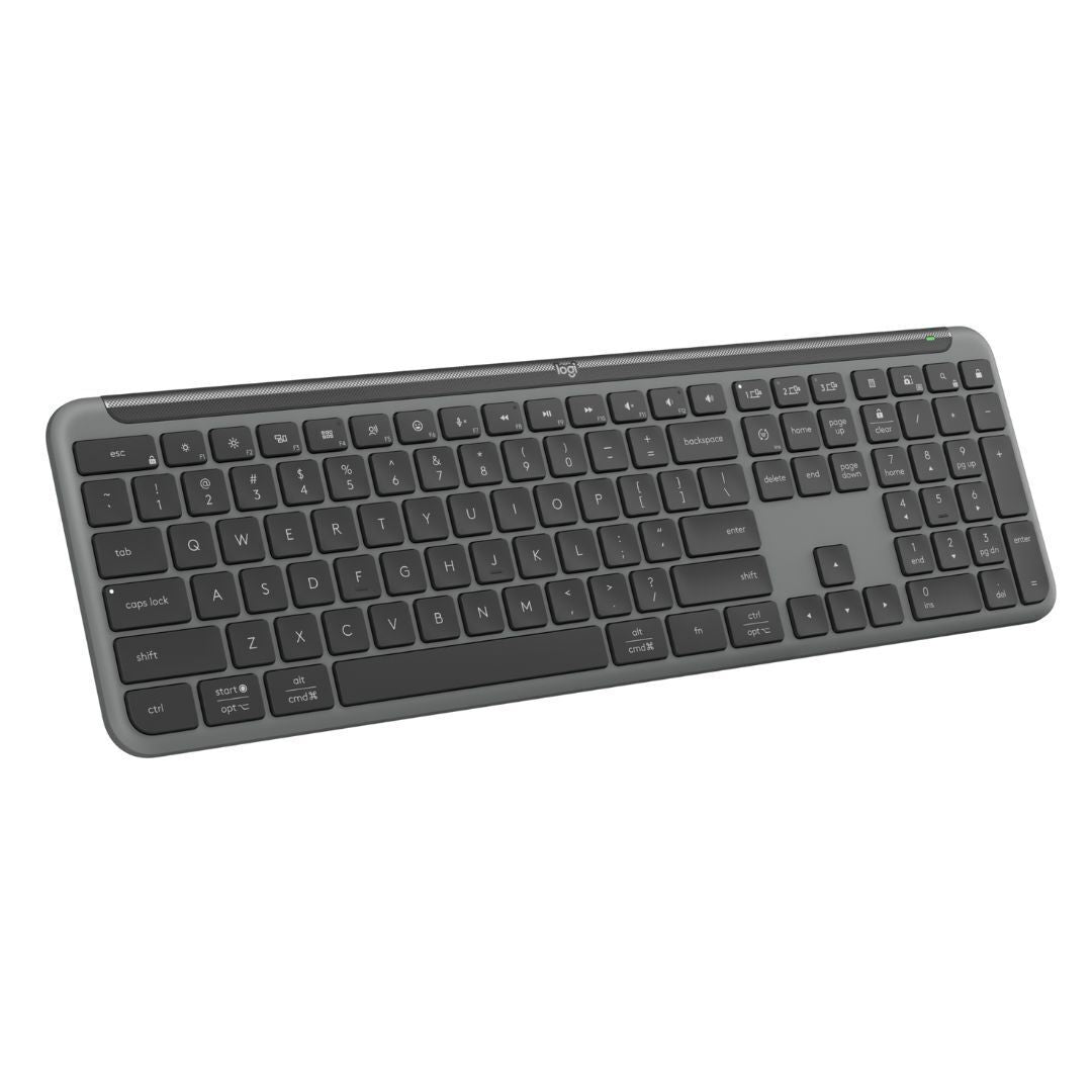 Logitech Signature Slim Keyboard K950 with 3-Device Pairing and Smart Actions (Graphite)