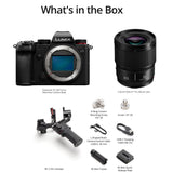 Panasonic LUMIX S5 4K Mirrorless Full-Frame L-Mount Camera with S 50mm f/1.8 Lens and Gimbal