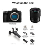 Panasonic Lumix S5 IIX 24.2MP FF Mirrorless Camera with S 50mm f/1.8 Lens and RS 3 Mini Gimbal